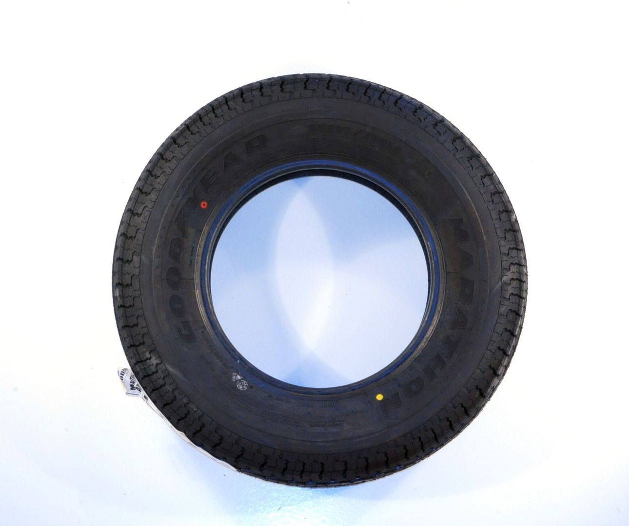 Goodyear Marathon Mounted Trailer Tire ST205/75R14 205/7514 14 White